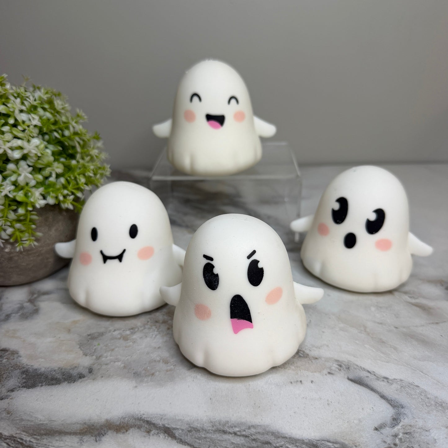 Squishy Toy - Marshmallow Ghost